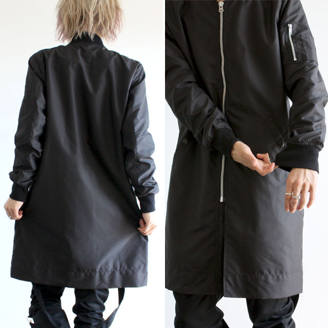 ACNE ロングコートブラックMA-1 ライダース 楽天市場】acne studios ma－1の通販