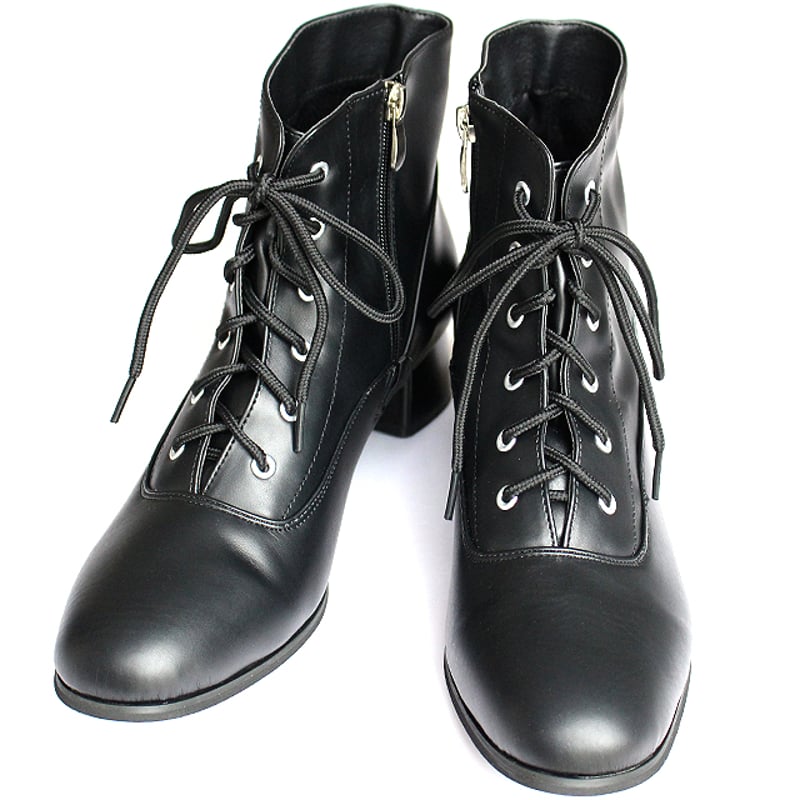 ブーツ レースアップ厚底ロングブーツ | VOLCAN&APHRODITE