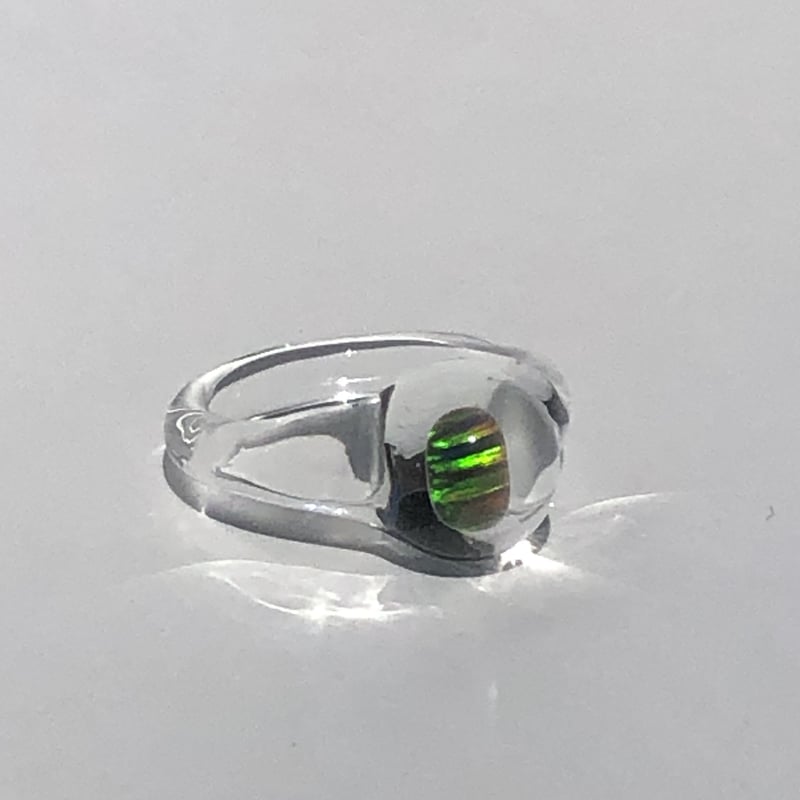 ガラスリング'opal' | shantiglass