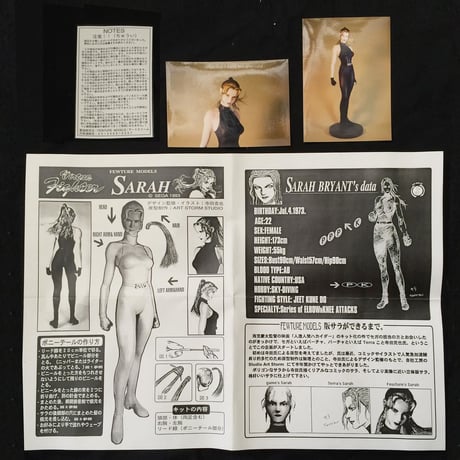VIRTUA FIGHTER  "SARAH"     FEWTURE MODELS
