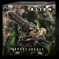 ALIEN SPACE JOCKEY       DELUXE RESIN STATUE