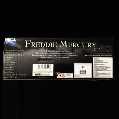 FREDDIE MERCURY FIGURE WITH SOUND