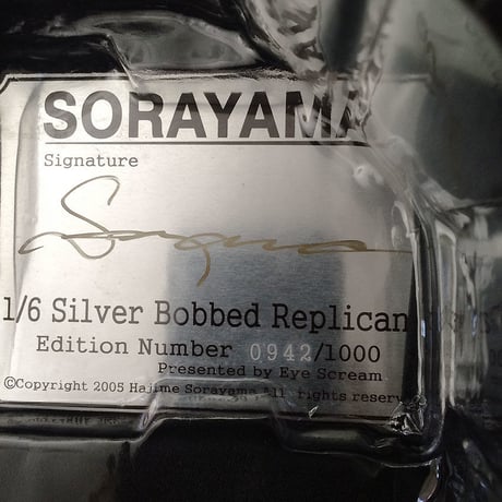 SORAYAMA         Silver Bobbed Replicant         0924/1000