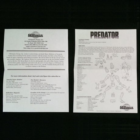 PREDATOR       LIMITED MODEL     PREDATOR STEALTH VERSION