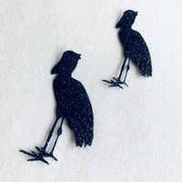 【アイロンシール】ハシビロコウ