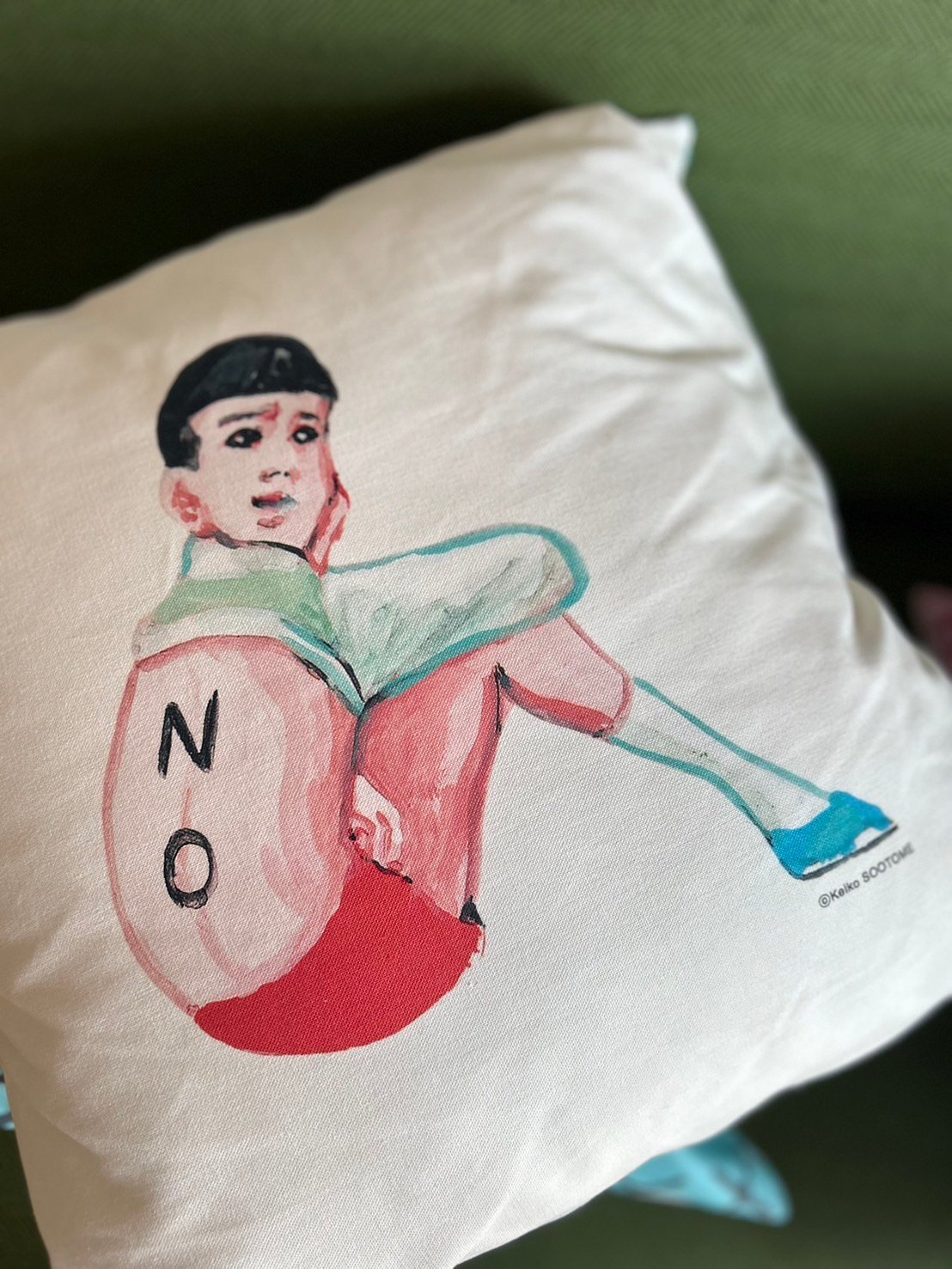 YES/NOクッションカバー2枚セット | 五月女百貨店