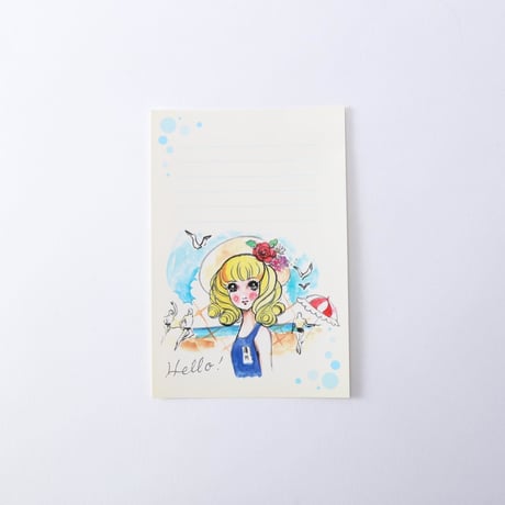 淑女ポストカード4枚セット