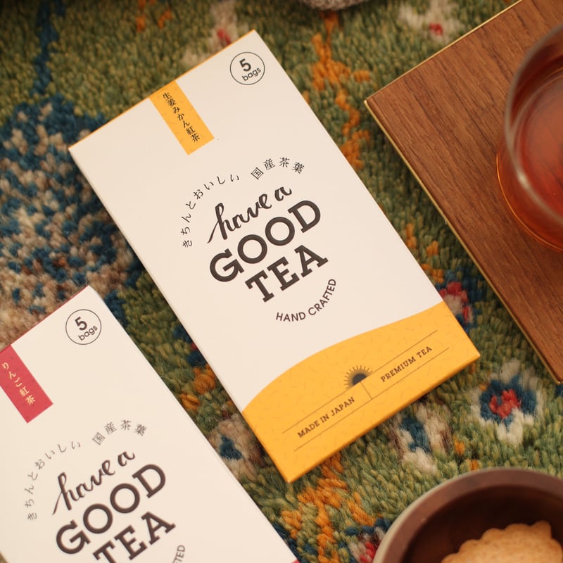 生姜みかん紅茶 mini BOX（T-bag5個入り） | have a GOOD TEA き