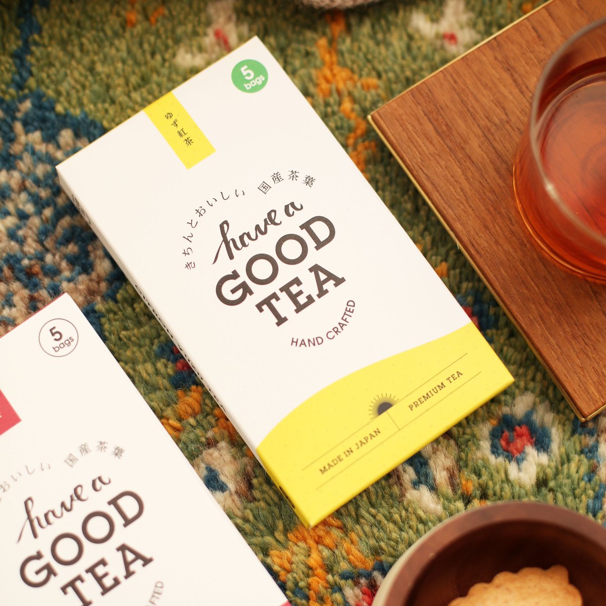 ゆず紅茶 mini BOX（T-bag5個入り） | have a GOOD TEA きちんと