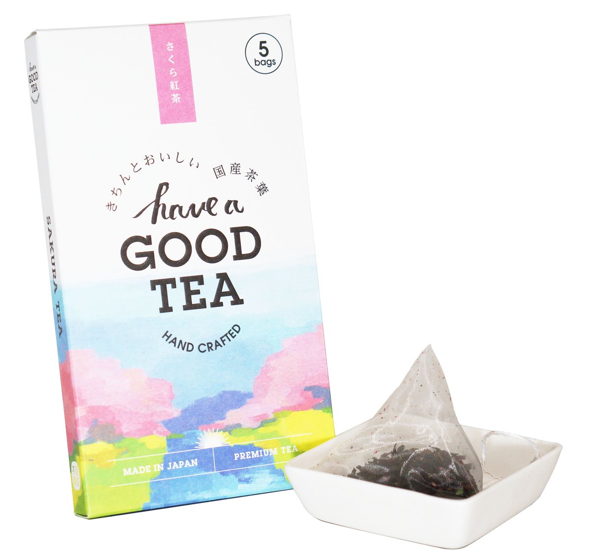 桜紅茶 mini BOX (T-Bag5個入り) | have a GOOD TEA きちんと 桜紅茶 mini BOX (T-Bag5個入り) | have a GOOD TEA きちんと