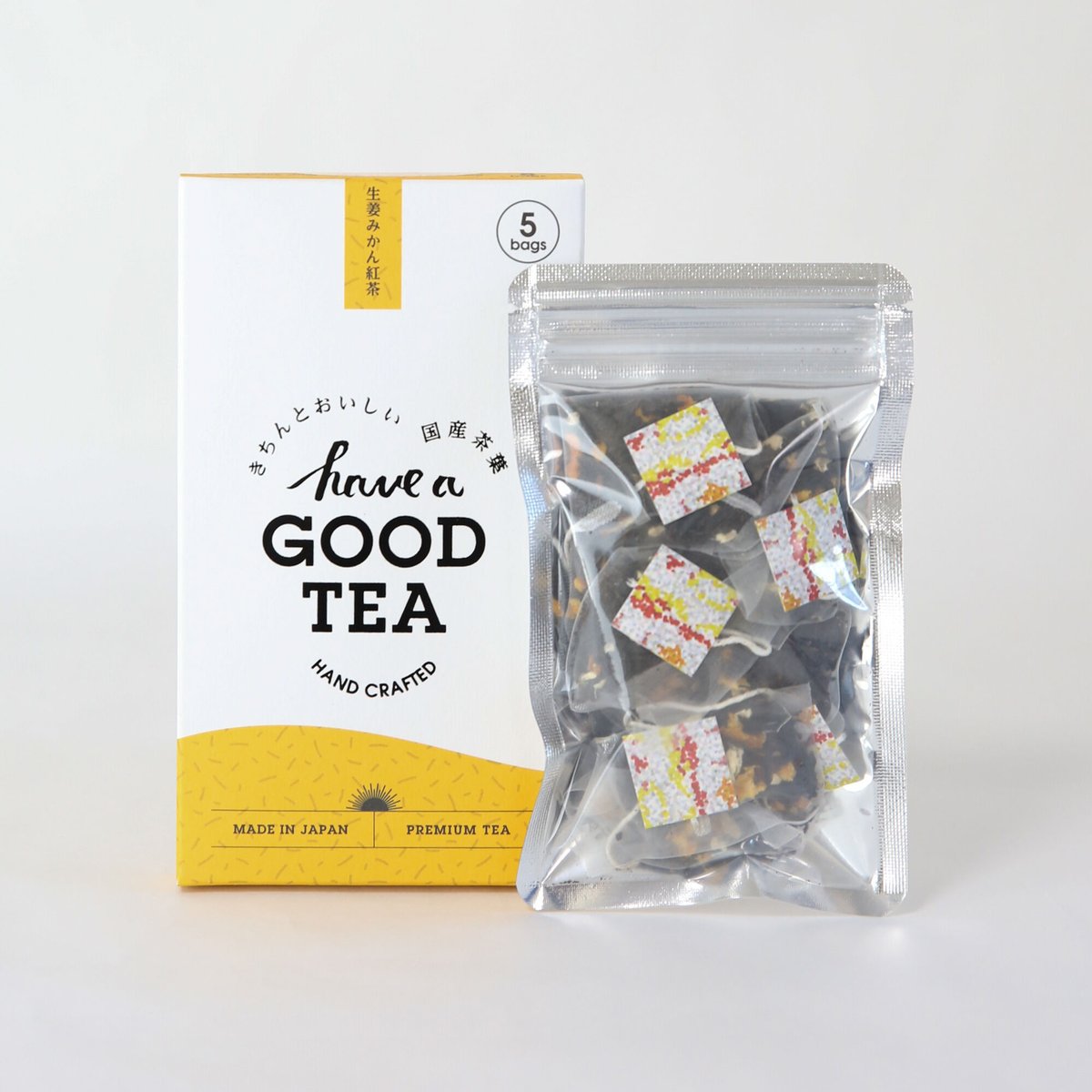 生姜みかん紅茶 mini BOX（T-bag5個入り） | have a GOOD TEA き