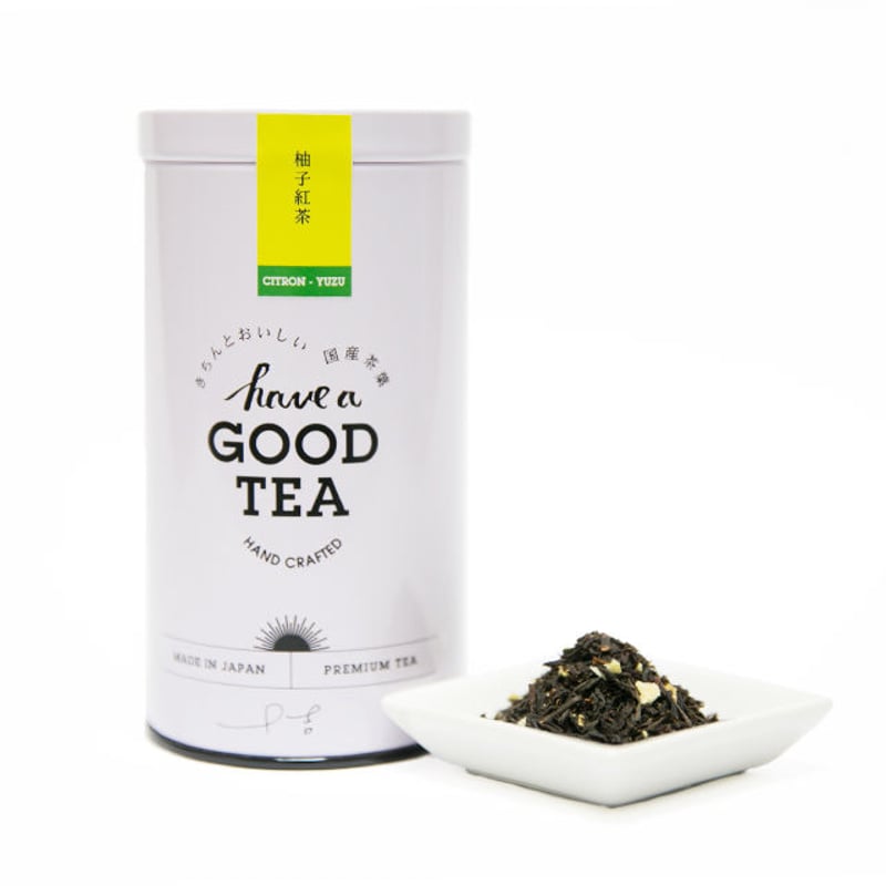 ゆず紅茶（リーフ40g缶） | have a GOOD TEA きちんとおいしい