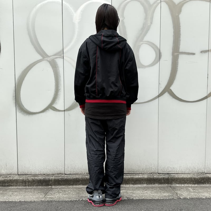 NIKE/ナイキ メッシュジャージフードジャケット 90年代 (USED NIKE/ナイキ メッシュジャージフードジャケット 90年代 (USED