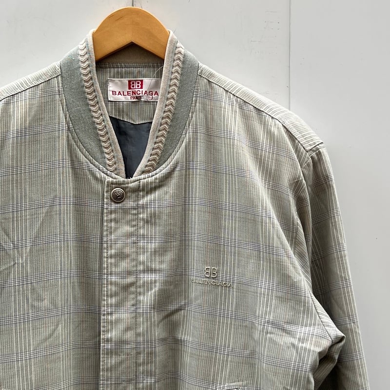 BALENCIAGA/バレンシアガ チェック ジャケット 90年前後 (USED BALENCIAGA/バレンシアガ チェック ジャケット 90年前後 (USED