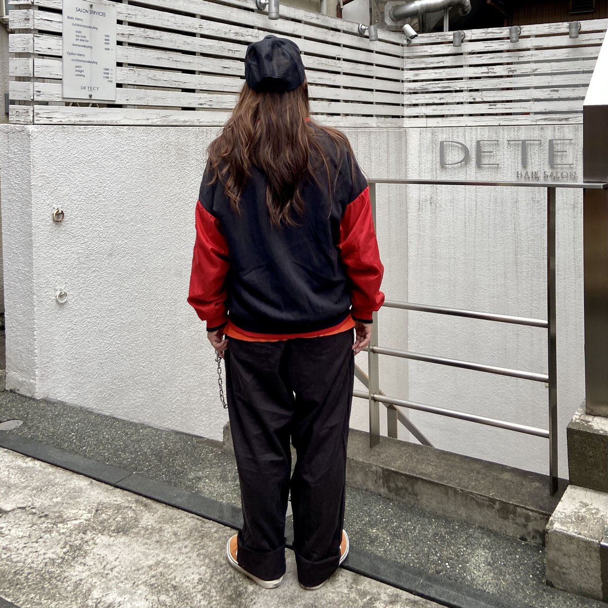 adidas/アディダス リバーシブルスウェットジャケット 90年代 (USED 