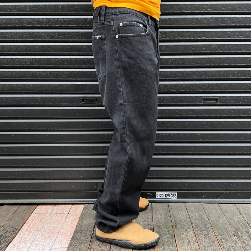 POLO JEANS/ポロジーンズ リラックスフィットブラックジーンズ POLO JEANS/ポロジーンズ リラックスフィットブラックジーンズ