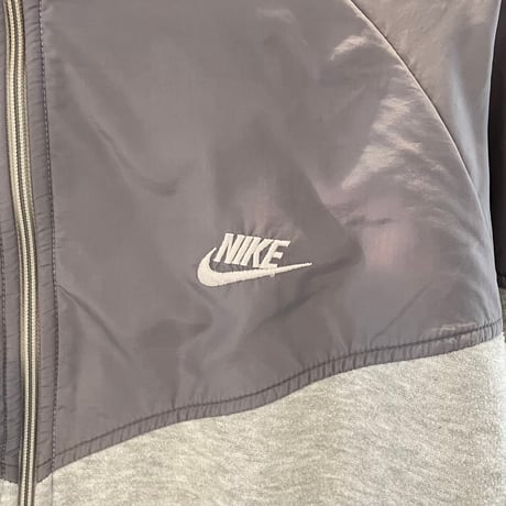 NIKE/ナイキ ジップフードスウェット 90年前後 (USED) //2nd ITEM//