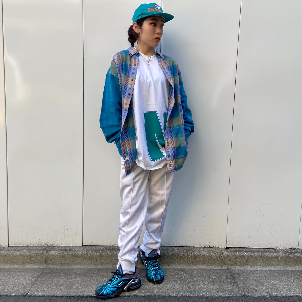 ST JOHN'S BAY/セントジョンズベイ チェックボタンダウンシャツ ST JOHN'S BAY/セントジョンズベイ チェックボタンダウンシャツ