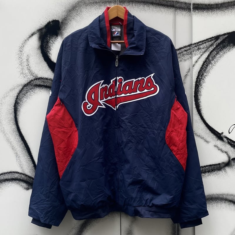 Majestic インディアンズ ジャンパーメジャーリーグビンテージ