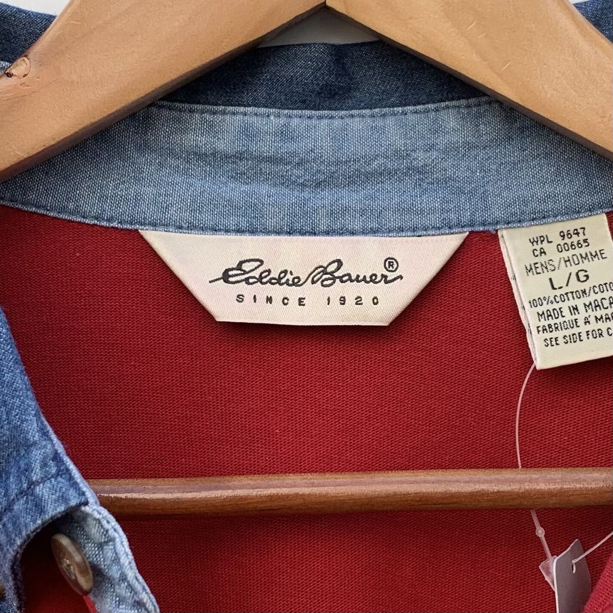 70s \"Eddie Bauer\"ラガーシャツ made in USA Lサイズ Eddie Bauer （エディー・バウアー）公式オンライン通販サイト