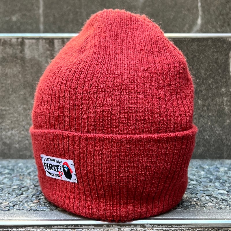A BATHING APE/ベイシングエイプ PIRATE STORE ニットキャップ