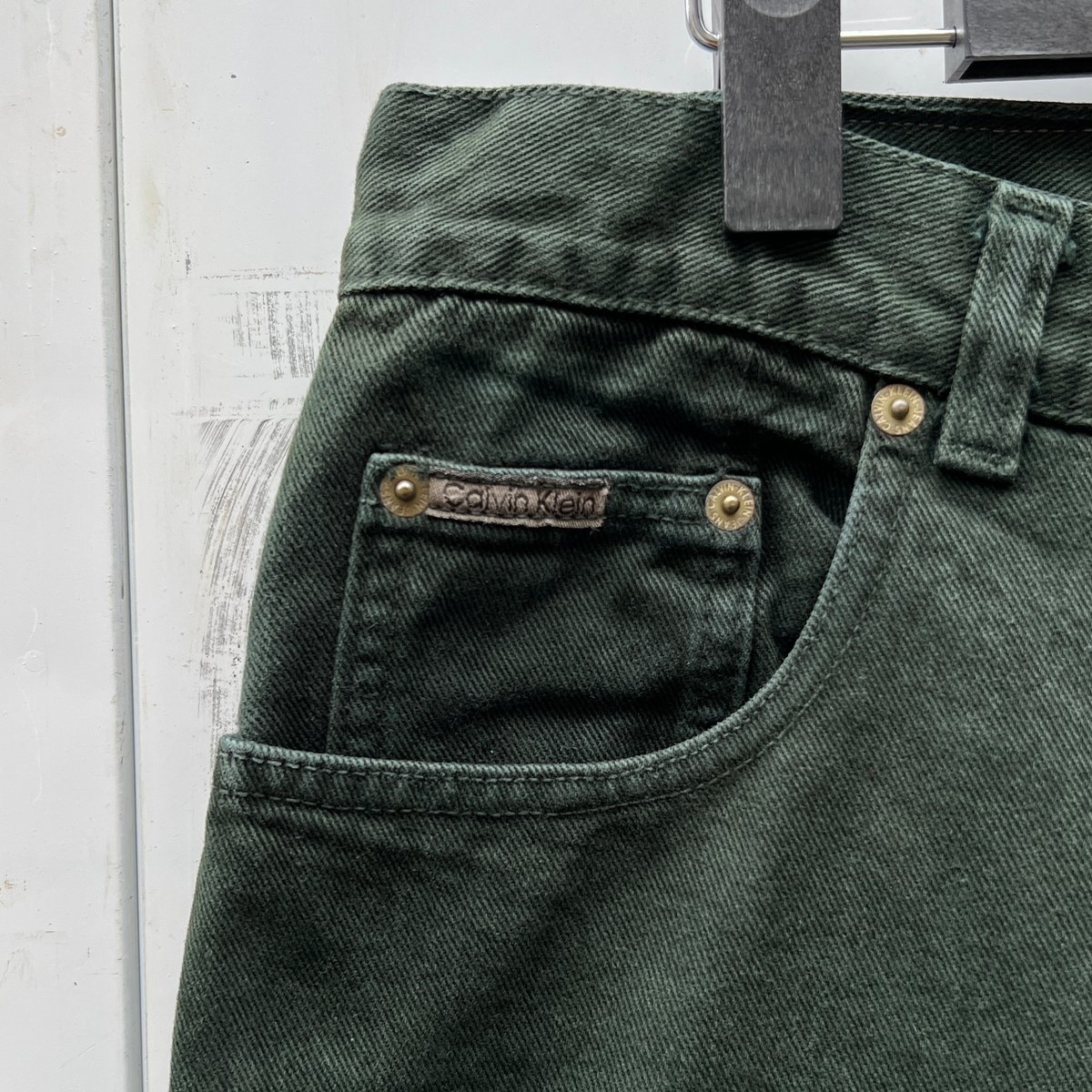 【 】◆CK Jeans 90s 5ポケットジーンズ◆送料無料◆ Loose]ジーンズ(デニムパンツ) - 90s 5ポケットジーンズ [Hyein