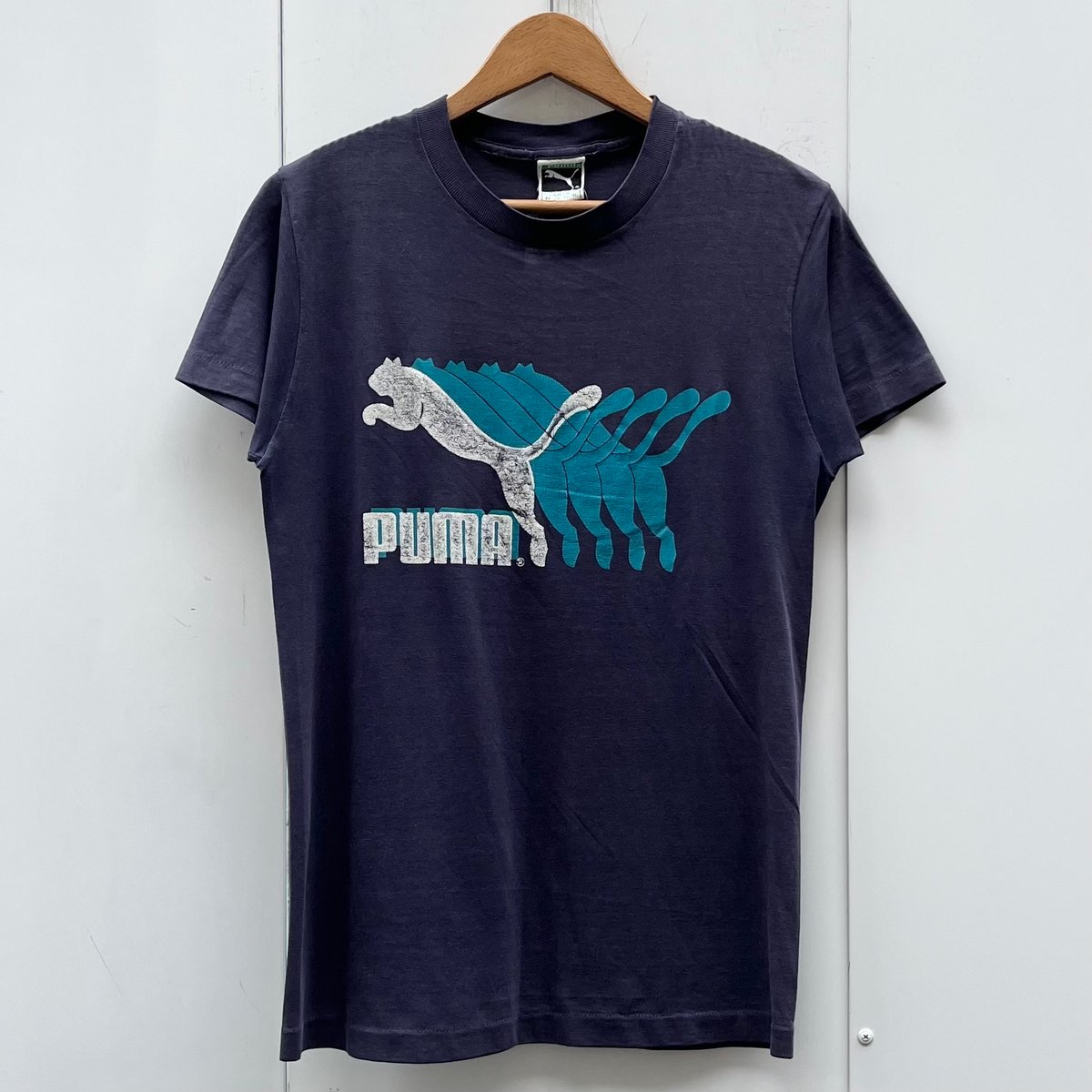 PUMA/プーマ ロゴTシャツ 80年代 Made in USA (USED) | chame