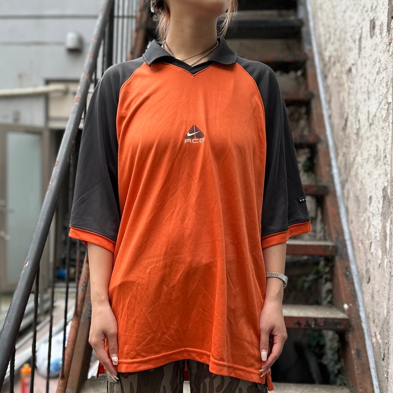 NIKE ACG/ナイキエーシージー 襟付きサイクルシャツ 90年代 NIKE ACG/ナイキエーシージー 襟付きサイクルシャツ 90年代