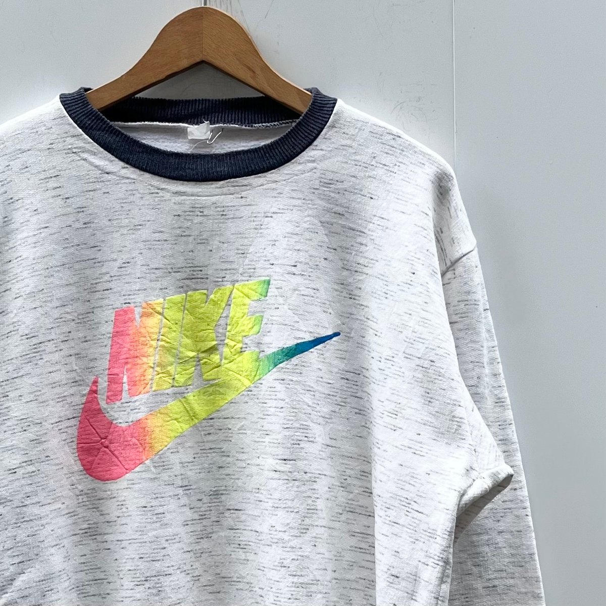 NIKE?/ナイキ? ビッグロゴスウェット 90年前後 (USED NIKE?/ナイキ? ビッグロゴスウェット 90年前後 (USED