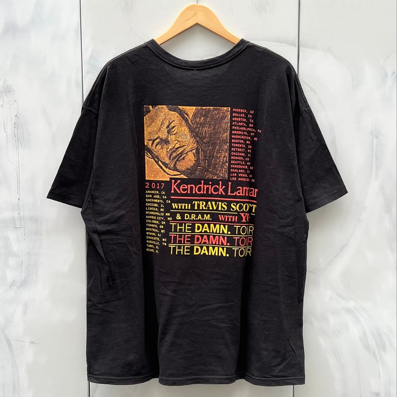 Kendrick Lamar/ケンドリックラマー THE DAMN. TOUR ツアーTシャツ...