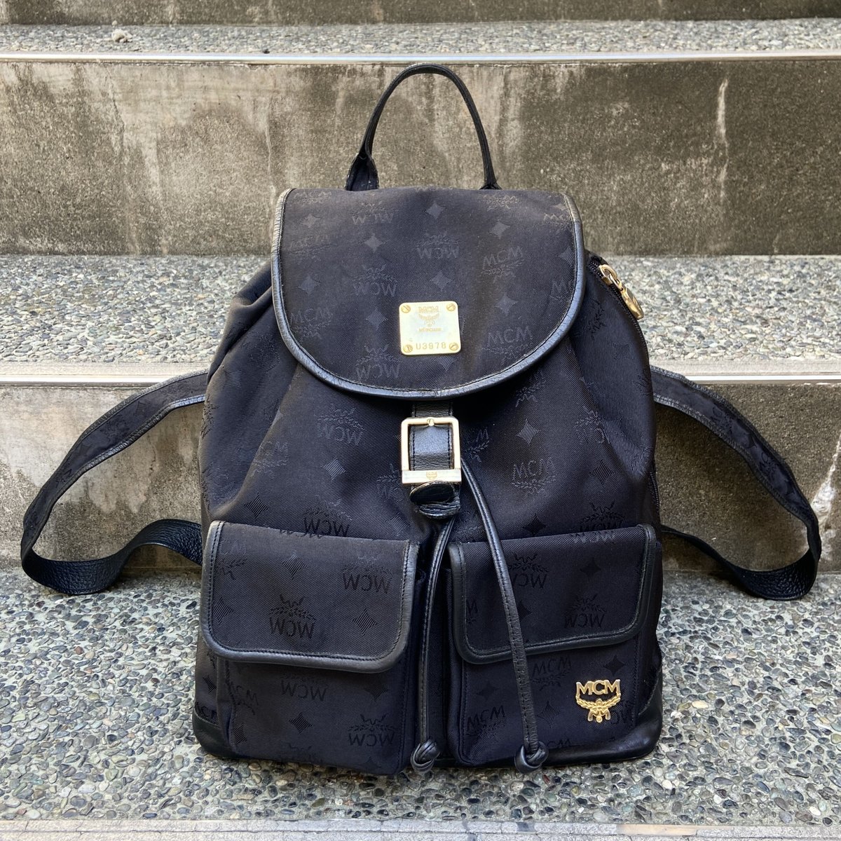 【希少】エムシーエム  MCM   ヴィンテージ　Vintage　ロゴTシャツ