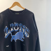 NFL LIONS/デトロイト ライオンズ スウェット 94年 Made in USA (USED) //2nd ITEM//
