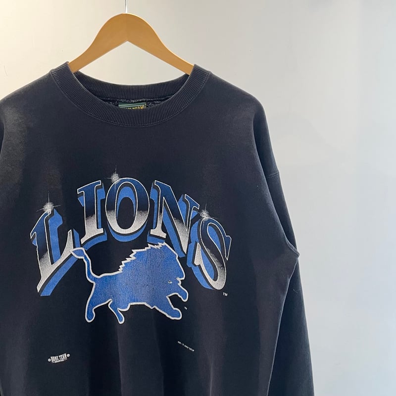 NFL LIONS/デトロイト ライオンズ スウェット 94年 Made in USA