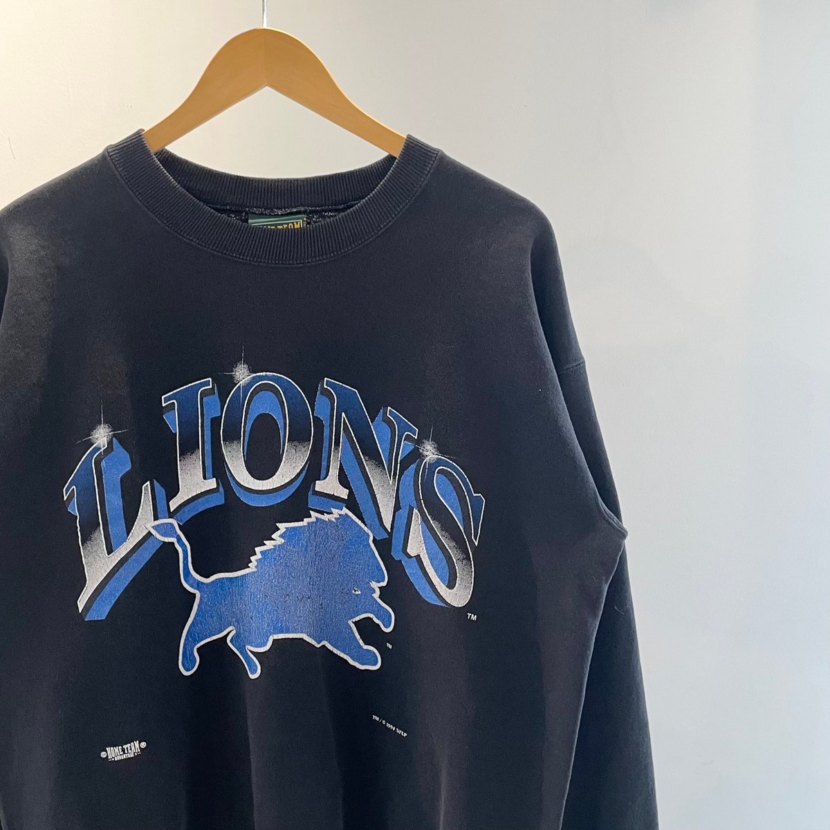NFL LIONS/デトロイト ライオンズ スウェット 94年 Made in USA