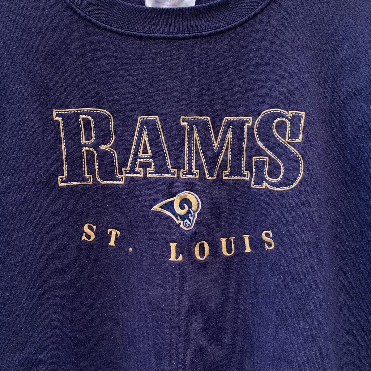 NFL RAMS/セントルイスラムズ スウェット 90年代 (USED NFL RAMS/セントルイスラムズ スウェット 90年代 (USED