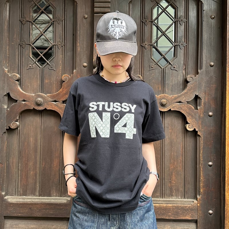 STUSSY/ステューシー モノグラムTシャツ 00年代 Made in USA STUSSY/ステューシー モノグラムTシャツ 00年代 Made in USA