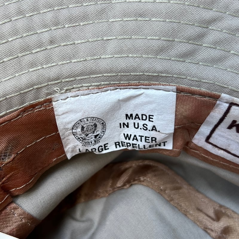 KANGOL/カンゴール リボンテープハット 80年代 Made in USA KANGOL/カンゴール リボンテープハット 80年代 Made in USA