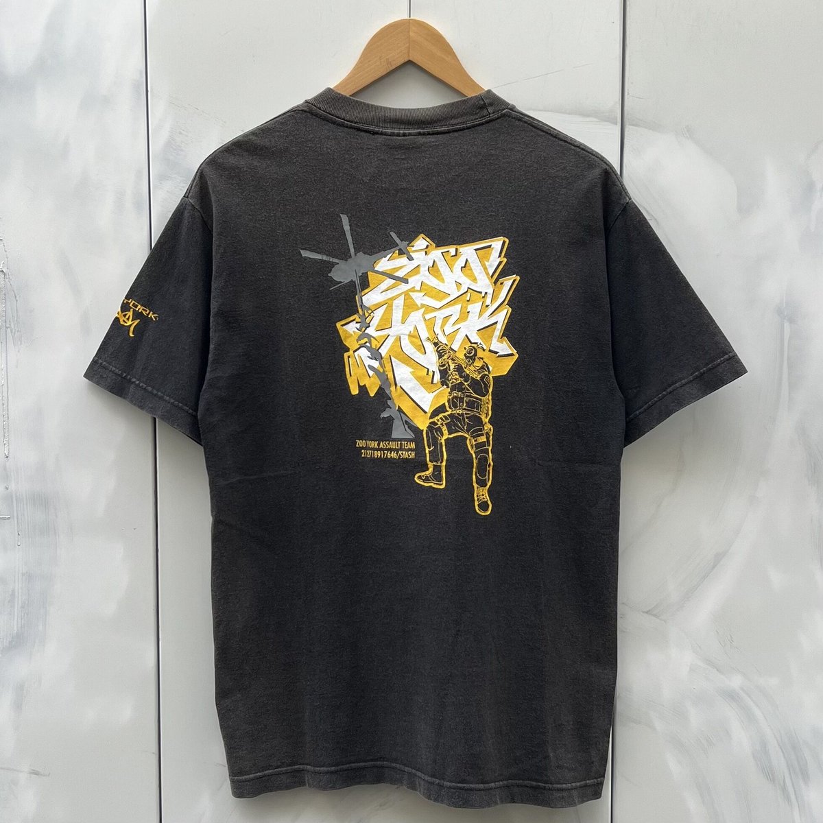 ZOO YORK x STASH/ズーヨークｘスタッシュ グラフィックTシャツ 2000年前後 Made in USA (USED)