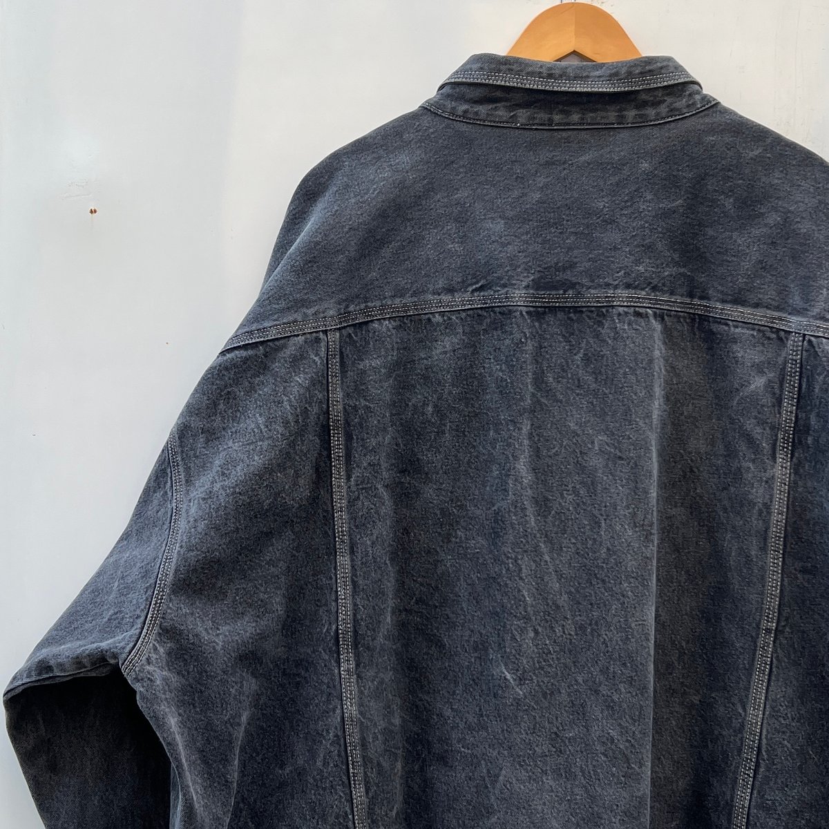 Pelle Pelle/ペレペレ ブラックデニム カバーオール ジャケット Pelle Pelle/ペレペレ ブラックデニム カバーオール ジャケット