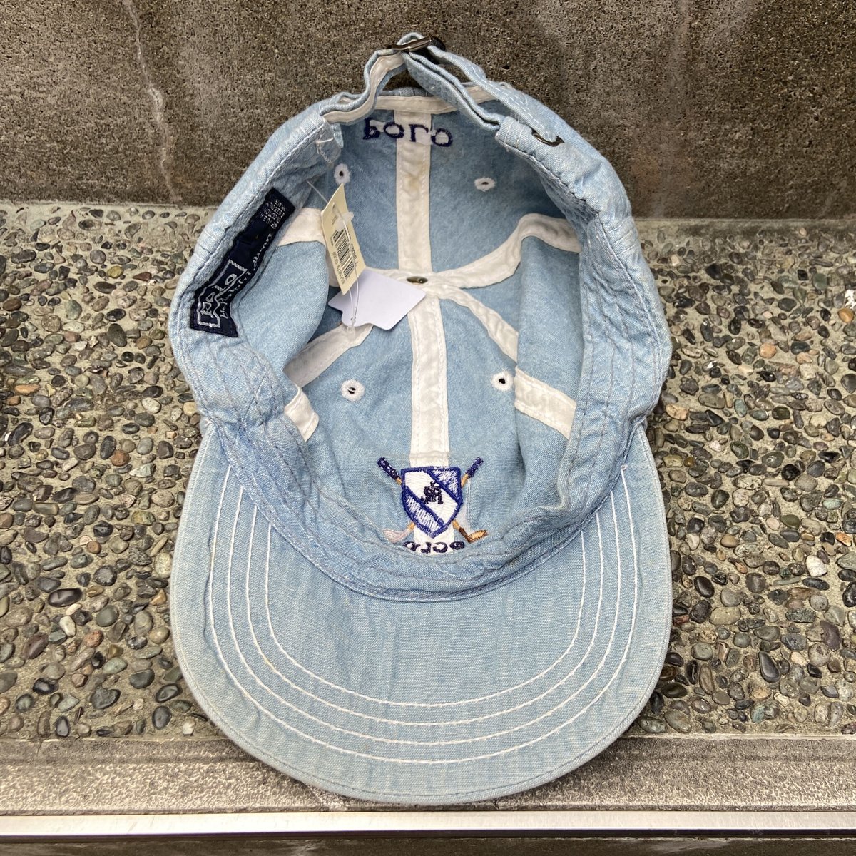 Polo Ralph Lauren/ポロラルフローレン シャンブレーキャップ 90年代