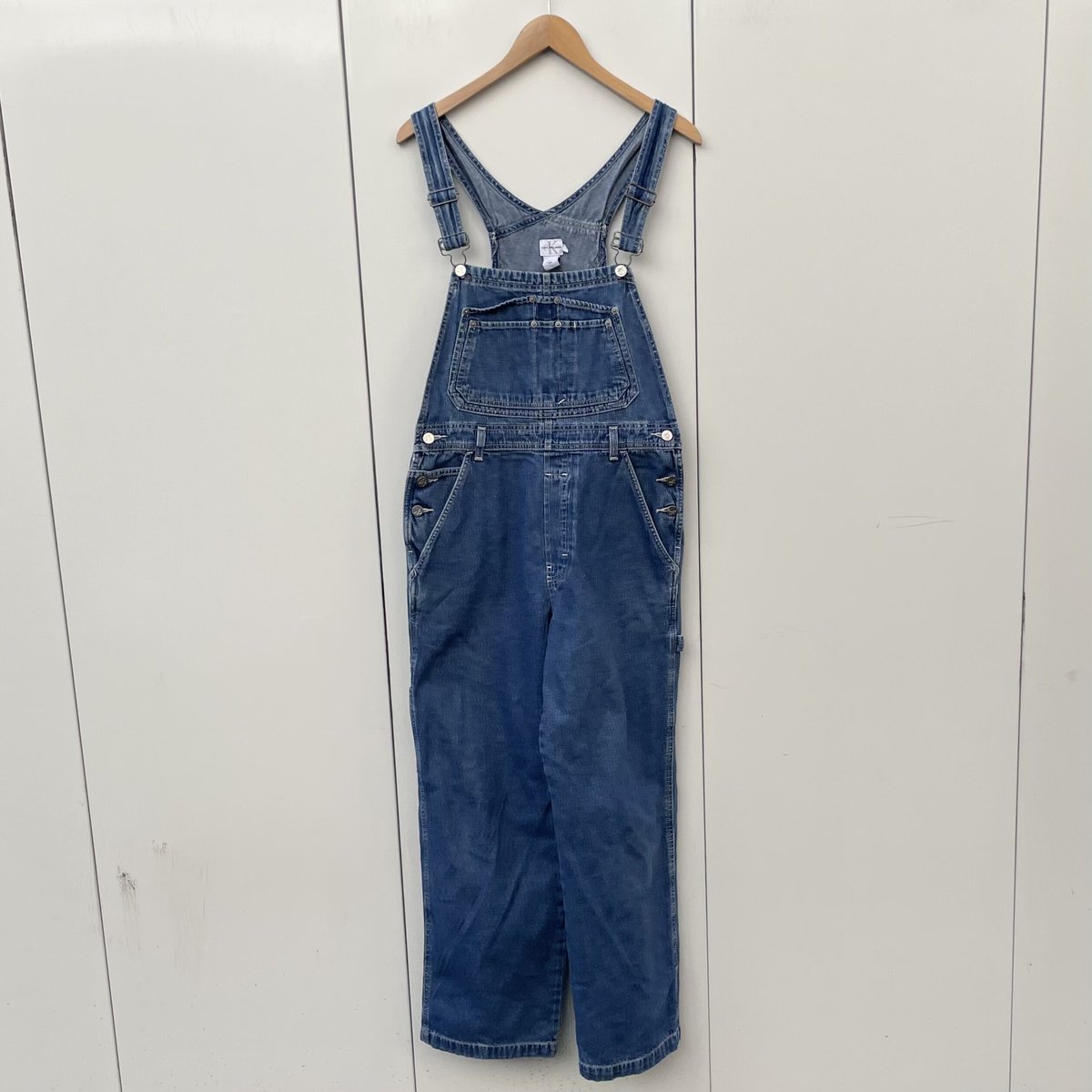 Calvin Klein Jeans/カルバンクラインジーンズ デニムオーバーオール 90年代 (USED)