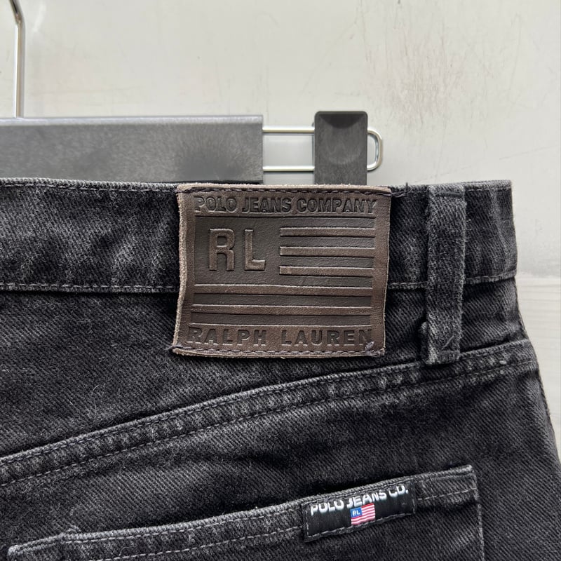 POLO JEANS/ポロジーンズ リラックスフィットブラックジーンズ POLO JEANS/ポロジーンズ リラックスフィットブラックジーンズ