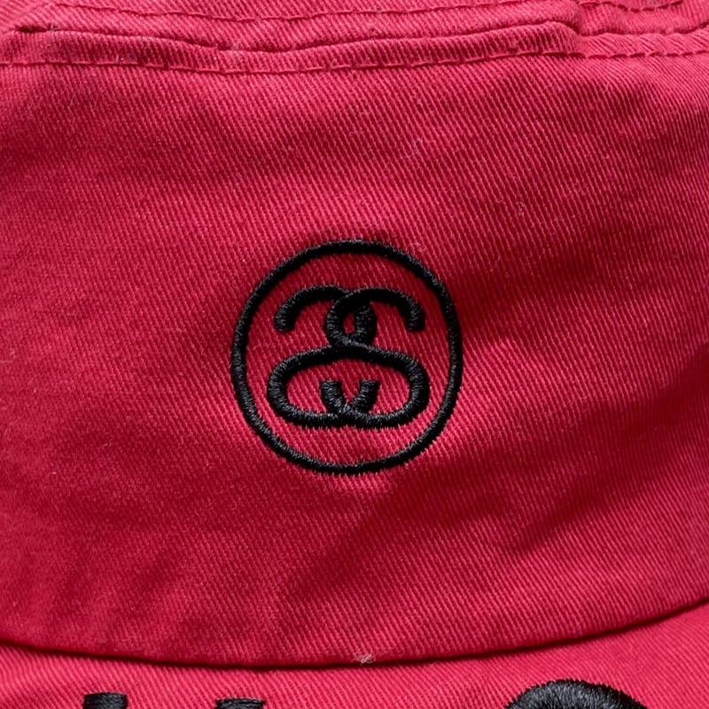stussy クラッシャーハット ピンク バケットハット STUSSY CANVAS WORKGEARバケットハット | street＊style