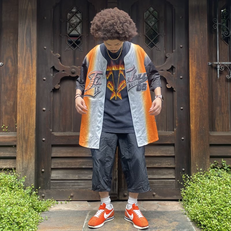 Fubu/フブ ビッグロゴ ベースボールシャツ 90年代 (USED Fubu/フブ ビッグロゴ ベースボールシャツ 90年代 (USED