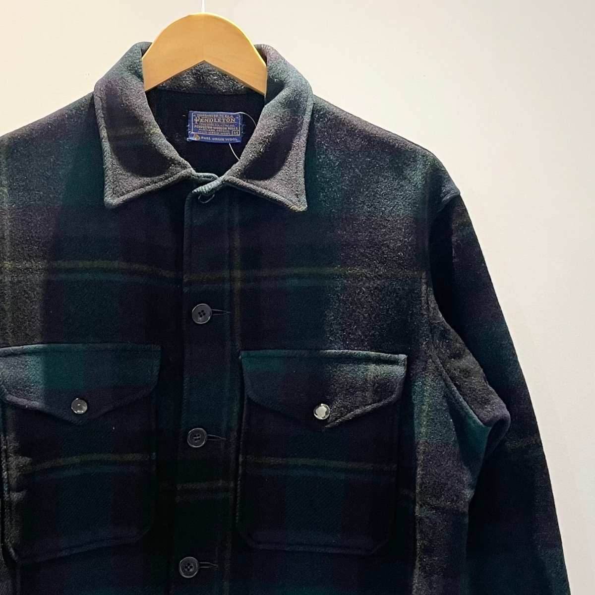 PENDLETON/ペンデルトン チェック ウールジャケット 70年前後 PENDLETON/ペンデルトン チェック ウールジャケット 70年前後