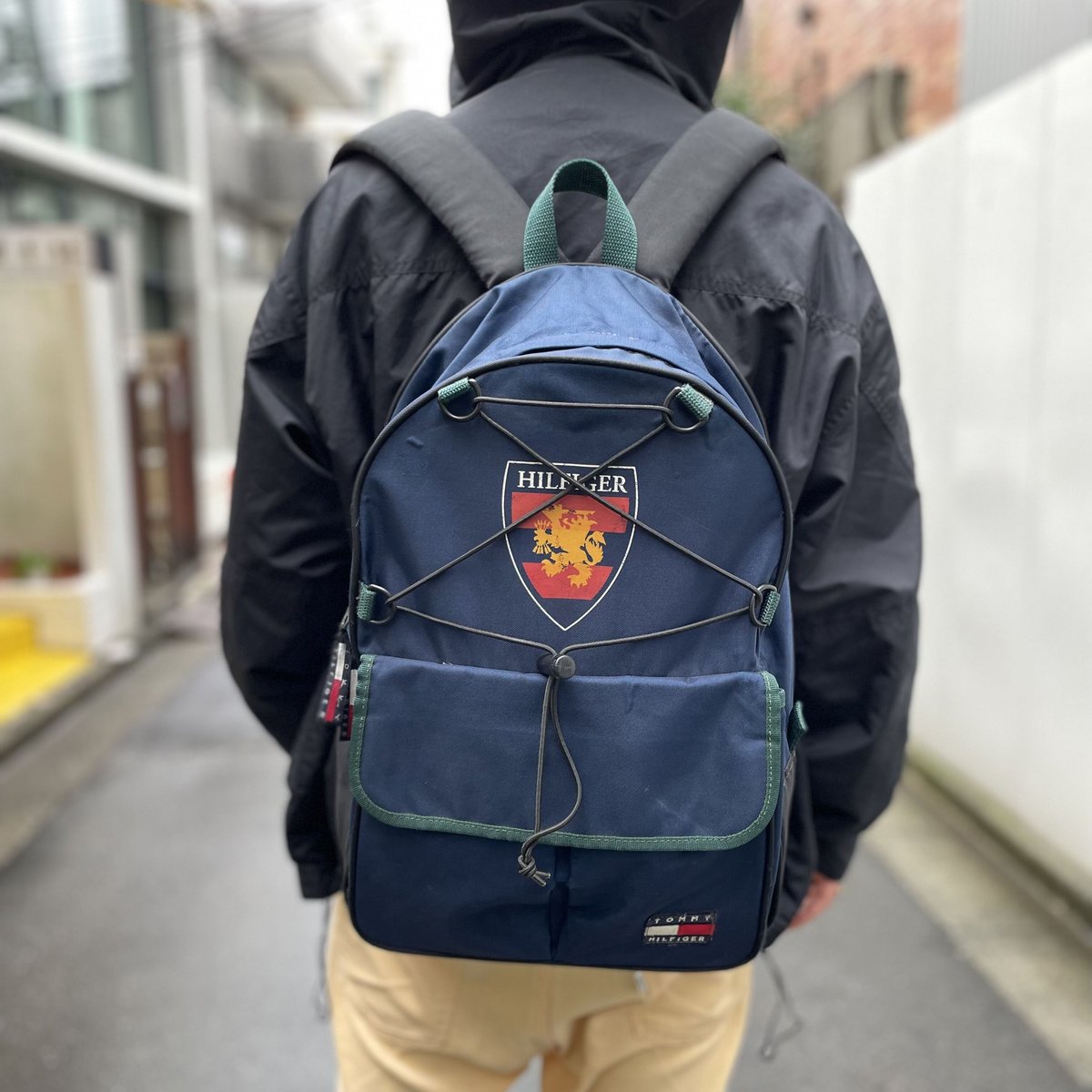 TOMMY HILFIGER/トミーヒルフィガー バックパック 90年代 (USED TOMMY HILFIGER/トミーヒルフィガー バックパック 90年代 (USED