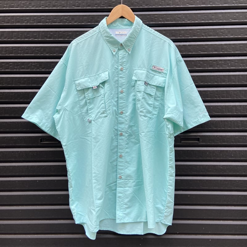 55%以上節約 Columbia 2000年代 半袖フィッシングシャツ PFG/コロンビアPFG 半袖シャツ