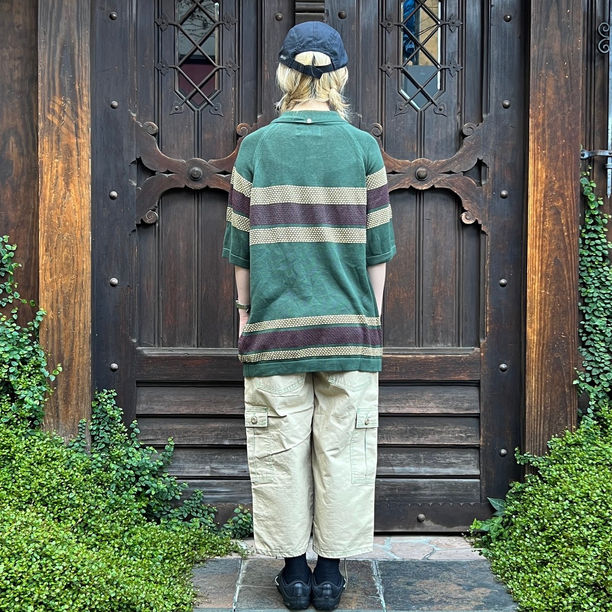90's KIK WEAR バギーパンツ　W32 ストリート　茶色　キックウェア fit=scale-down,w=1200