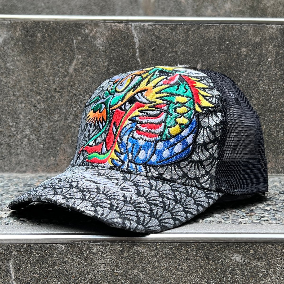 Ed Hardy/エド ハーディー メッシュトラッカーキャップ 00年代 Ed Hardy/エド ハーディー メッシュトラッカーキャップ 00年代