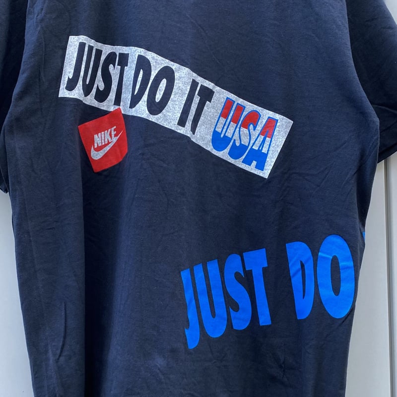 NIKE JUST DO IT Tシャツ 90s アメリカ製 black